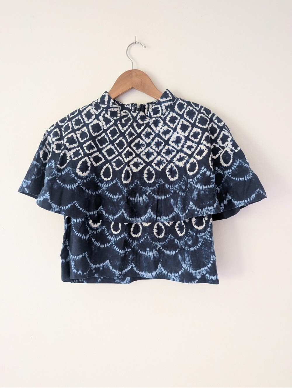 NWT! Sea New York Blythe Tie-Dye Cape Top 4 - Picture 2 of 10
